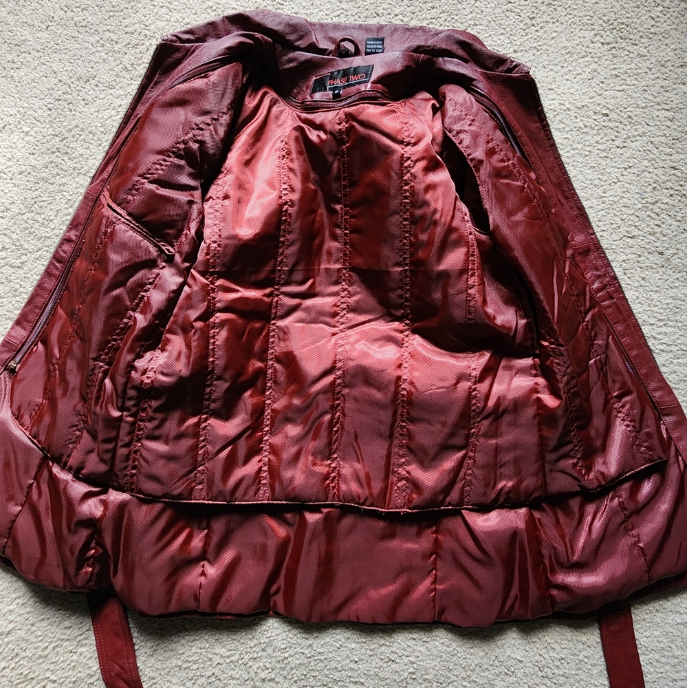 Phase Two Leather Jacket - image 3